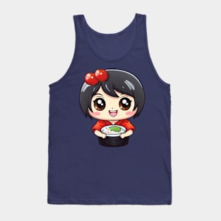 kawaii bento sushi T-Shirt cute  funny Tank Top